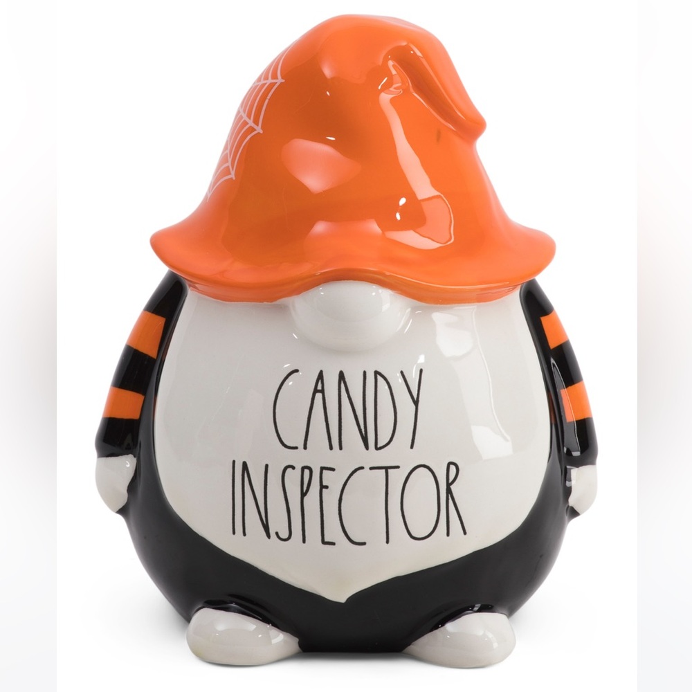 Rae Dunn Candy Inspector Gnome Halloween decoration